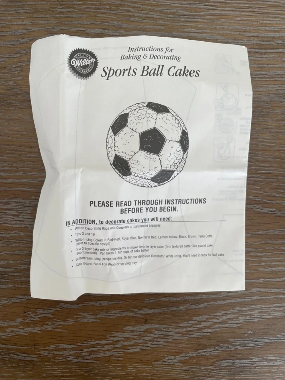Wilton Sports Ball Cake Pan
